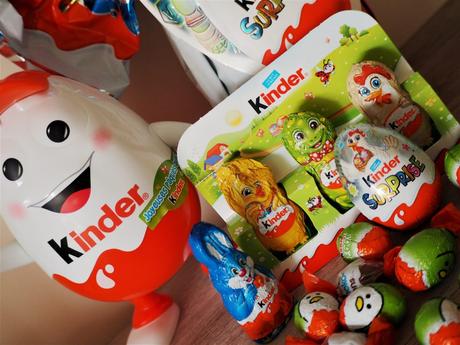 Kinder surprise chocolats de Pâques 