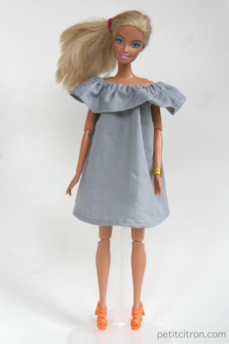 Nouveau DIY : une robe volantée pour Barbie