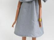 Nouveau robe volantée pour Barbie
