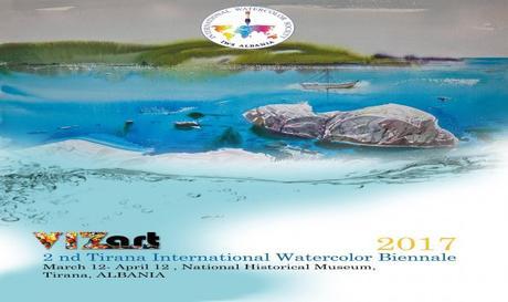 IWS –  2nd Tirana international watercolor Biennal / 2ème biennale d’aquarelle de l’IWS à Tirana –