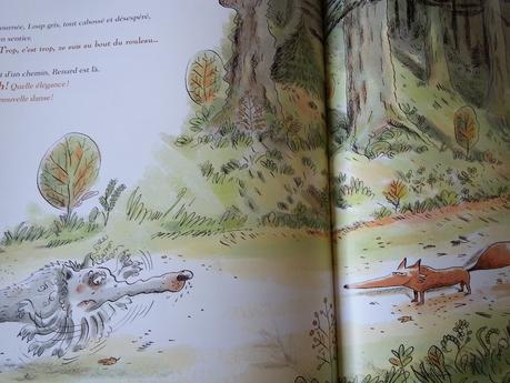 Loup Gris et la mouche. Gilles BIZOUERNE et Ronan BADEL – 2017 (Dès 4 ans)