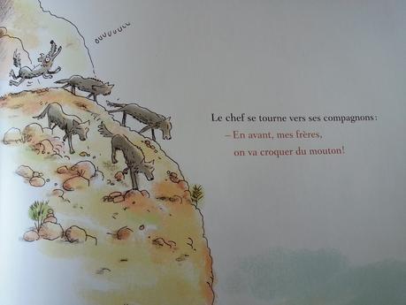 Loup Gris et la mouche. Gilles BIZOUERNE et Ronan BADEL – 2017 (Dès 4 ans)