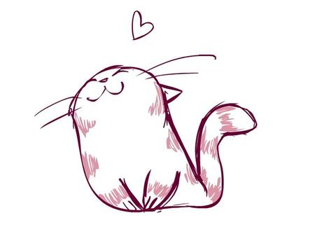 Image result for cat drawing