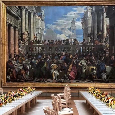 Ils ont dîné au Louvre devant la Joconde