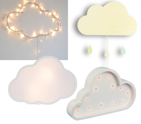 lampe nuage veilleuse enfant decoration chambre