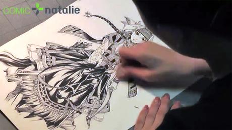 [Vidéo] L’artiste Kaoru MORI dessine Amir de Bride Stories