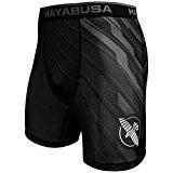 Hayabusa Metaru Charged Compression Shorts, Black/Grey, Small