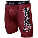 Hayabusa Haburi Compression Shorts, Red, 36-Inch/X-Large