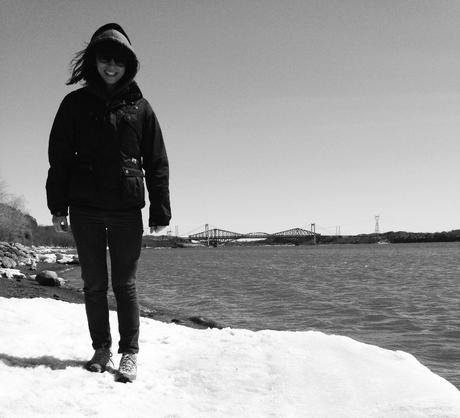Quoi faire à Québec en quelques idées d’activités Mélissa à la plage Jacques-Cartier.