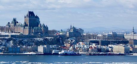 Quoi faire à Québec en quelques idées d’activités Le château Frontenac vu depuis la terrasse de Lévis. Photo par Eric Biron.