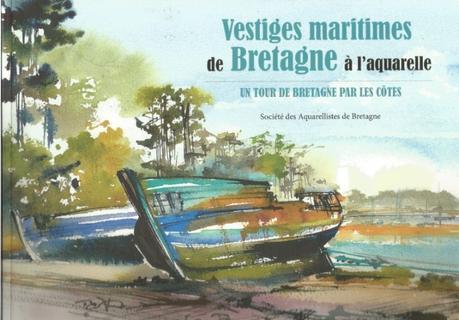 Vestiges maritimes de Bretagne à l’aquarelle