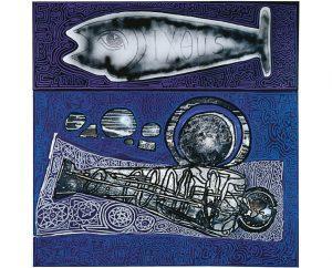 Kijno, Saint Germain en Laye, exposition, 2017-7 Kijno La grande utopie de Kijno