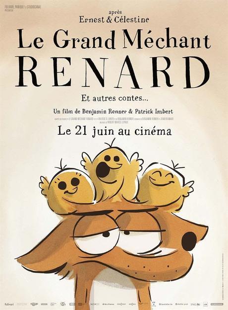 Découvrez la bande-annonce du GRAND MECHANT RENARD par le réalisateur d’Ernest et Célestine !