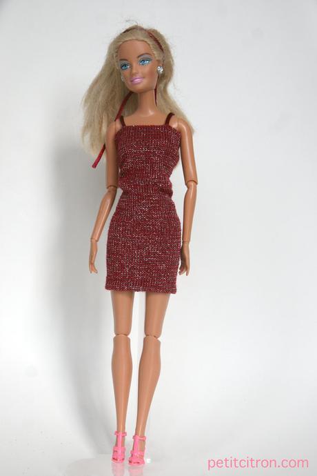 Nouveau DIY : une robe fourreau pour Barbie