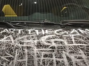 Visiteurs Musée saccagé Lamborghini