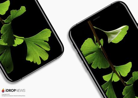 iPhone 8 : nouveau concept borderless avec Touch ID sous l’écran