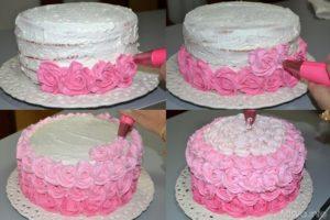 Layer Cake Rose avec Thermomix