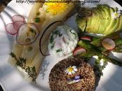Assiette bucolique légumes printemps,quinoa poélé Sabarot oeuf poché