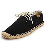 Alexis Leroy Lacets, Espadrilles homme Noir 43 EU / 9 UK