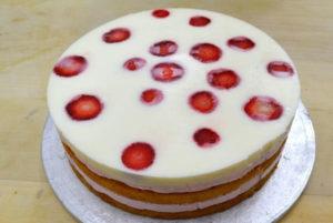 Gâteau aux fraises avec Thermomix