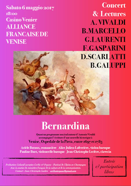 Concert de musique baroque à l'Alliance Française de Venise