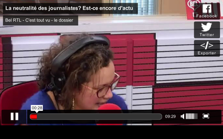 Le journaliste a-t-il le droit d’avoir une opinion? Est-il sain de diaboliser le FN dans les médias? Question qui fâche sur @BelRTL avec @JeanMichelZecca