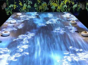 FOOD-DESIGN Teamlab crée restaurant intéractif