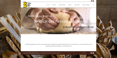 Le site du Syndicat des Boulangers du Var fait peau neuve