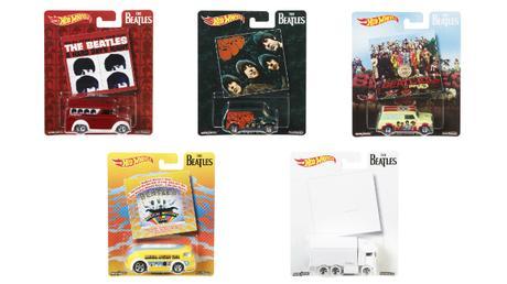 Hot Wheels : 5 nouvelles miniatures sur le thème des Beatles