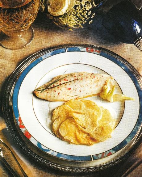 Sole meunière au beurre demi-sel et galette de pommes de terre