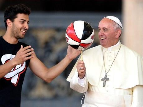Le Pape François, un vrai fan de sport