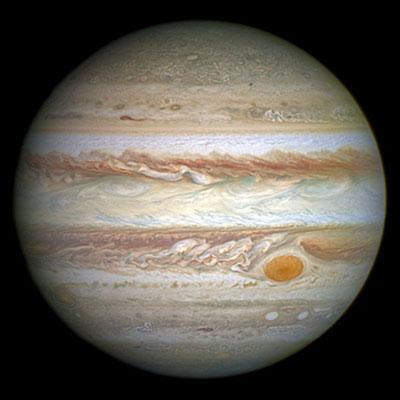 Telescope image of the planet Jupiter