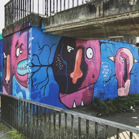 Street art avenue à Aubervilliers