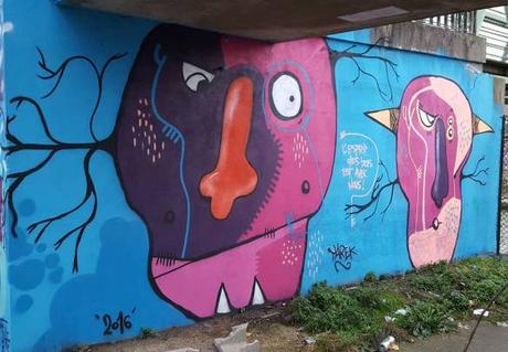 Street art avenue à Aubervilliers