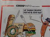 Pain noir, jambon blanc, beurre