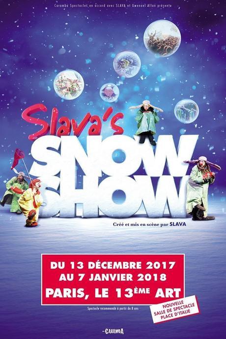 Slava's Snowshow de retour à Paris ! du 13 décembre 2017 au 7 janvier 2018