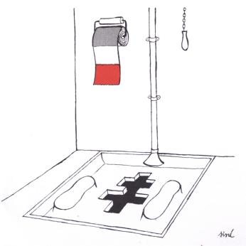 Et ta fraternité, tu te la mets dans le…