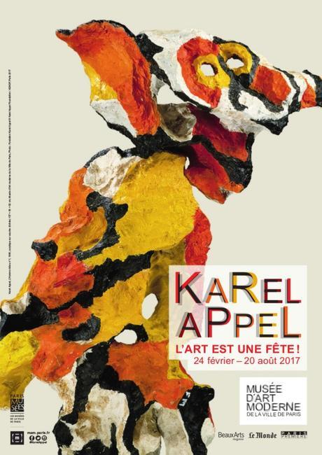 Karek Appel au Musée d’Art moderne de la Ville de Paris