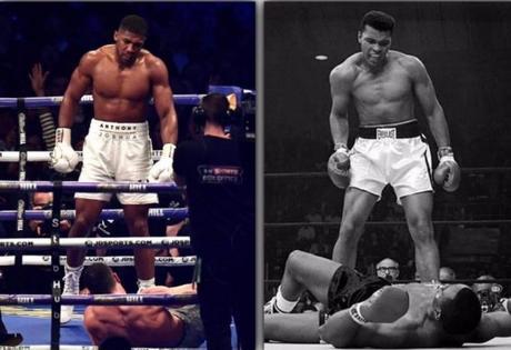 Anthony Joshua vs Wladimir Klitschko / Muhammad Ali vs. Sonny Liston
