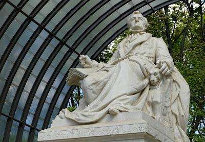 Le monument à Richard Wagner au Tiergarten de Berlin. Reportage photographique.