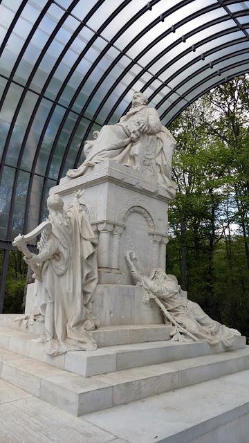 Le monument à Richard Wagner au Tiergarten de Berlin. Reportage photographique.