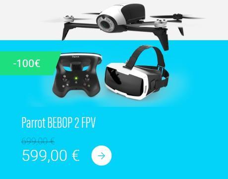 Promo 100€ sur les drones Parrot