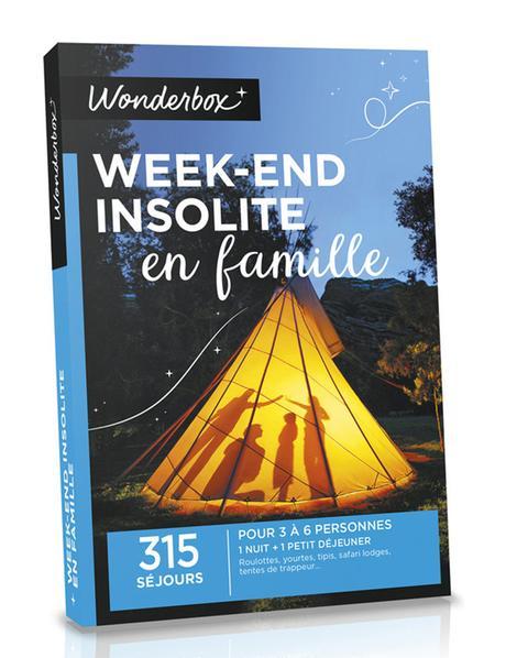 Coffret Wonderbox - Week-end insolite en famille