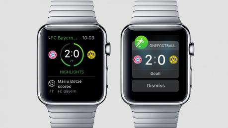 Onefootball Apple Watch