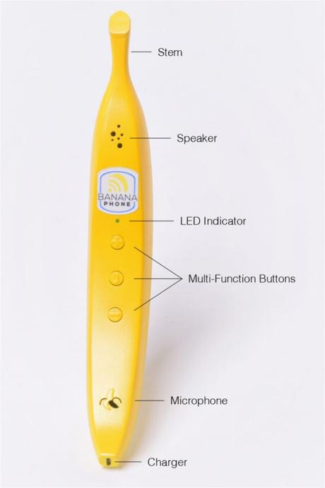 Découvrez la Banana Phone, un accessoire connecté pour votre téléphone !