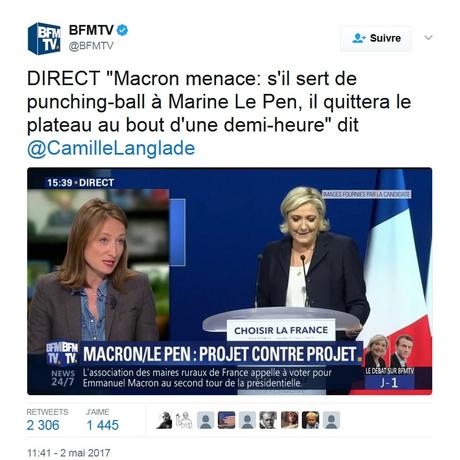 Débat : Le Pen en dindon de la farce