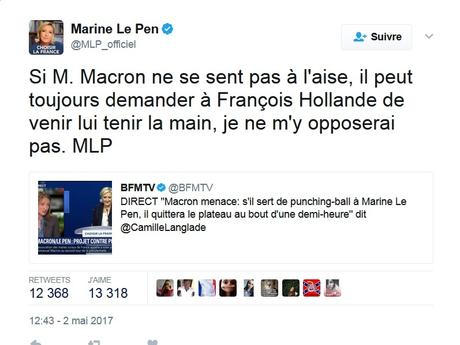 Débat : Le Pen en dindon de la farce