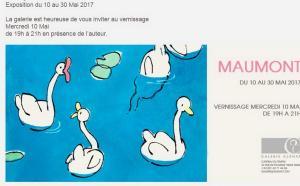 Galerie GLENAT  exposition MAUMONT  10/30 Mai 2017