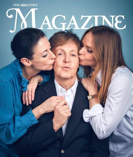 Paul McCartney et ses filles à l’honneur dans The Times et  The Sunday Times