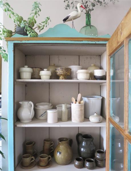 collection vases en grès vintage lovmint